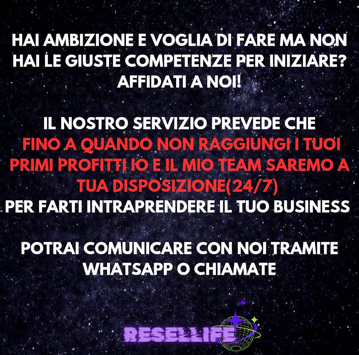 DA 0 AL SUCCESSO con il resell