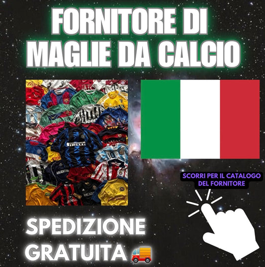 FORNITORE DI MAGLIE DA CALCIO ITALIANO