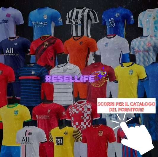 FORNITORE DI MAGLIE DA CALCIO