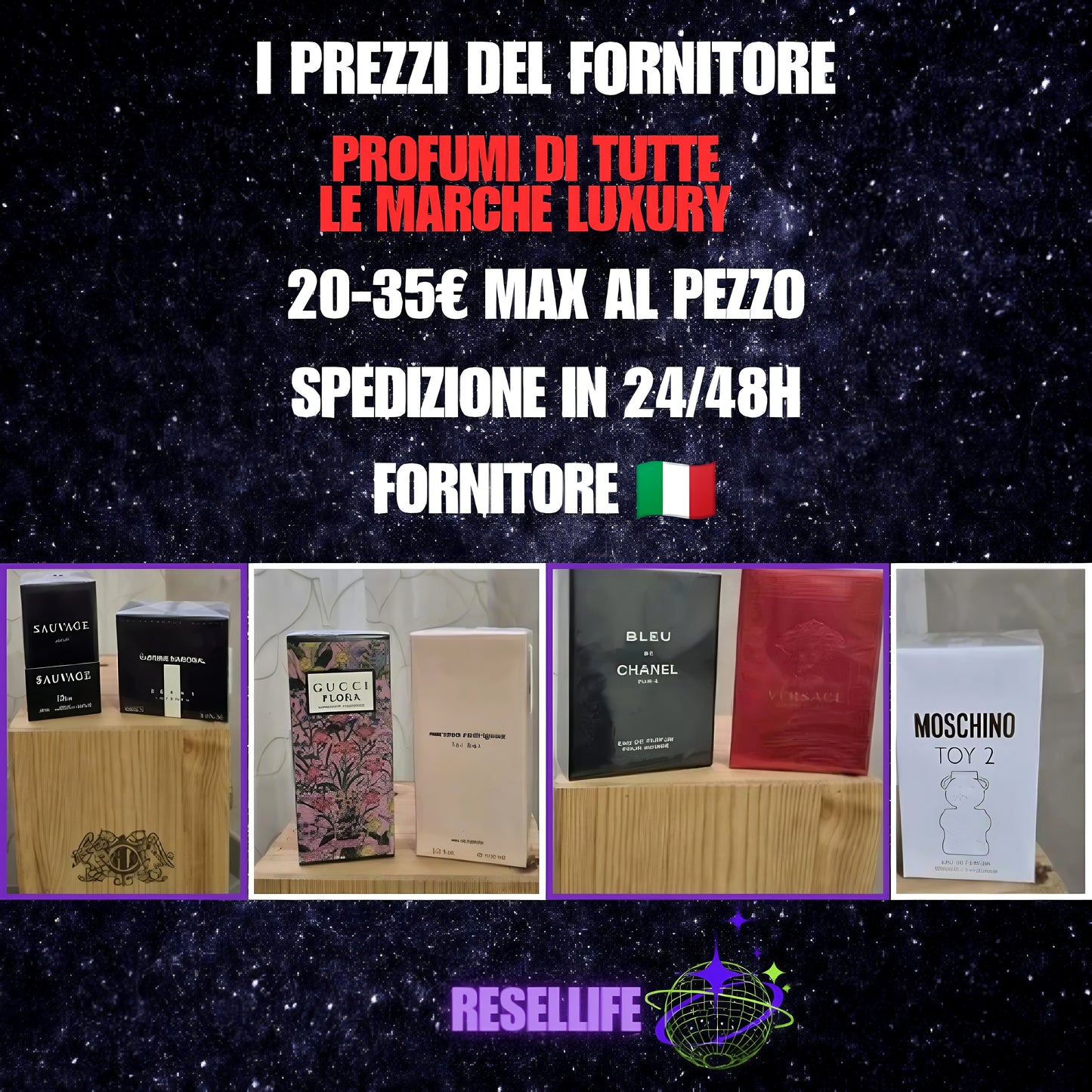 FORNITORE ITALIANO DI PROFUMI